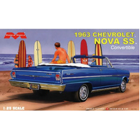 Moebius 1/25 1963 Chevrolet Nova SS Convertible Plastic Model Kit