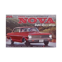 Moebius 1/25 1965 Chevy Nova Super Sport Plastic Model Kit