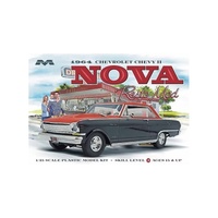 Moebius 1/25 1965 Chevy II Nova Resto Mod Plastic Model Kit