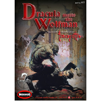 Moebius 1/8 Dracula Meets the Wolfman - Frazetta Plastic Model Kit