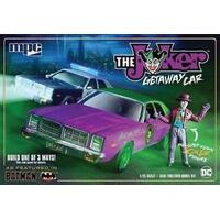 MPC 1/25 Batman The Joker Getaway Car Dodge Monaco w/Joker Figure Plastic Model Kit
