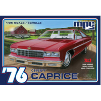 MPC 1/25 1976 Chevy Caprice w/Trailer 2T Plastic Model Kit