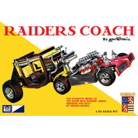 MPC 1/25 George Barris Raiders Coach Plastic Model Kit