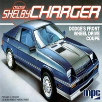 MPC 1/25 1986 Dodge Shelby Charger Plastic Model Kit