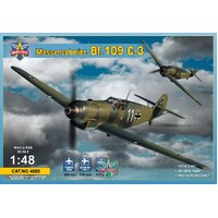 ModelSvit 1/48 Messershmitt Bf.109 C-3 Plastic Model Kit