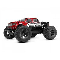 Maverick Quantum MT 1/10 4WD Brushed Electric Monster Truck (Black/Red) [150102]