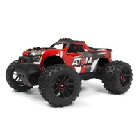 Maverick 1/18 Atom RTR 4WD Electric RC Monster Truck - Red
