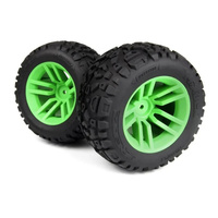 Maverick Mounted MixBlok Tire on XT Wheel (Green/2pcs) 150685