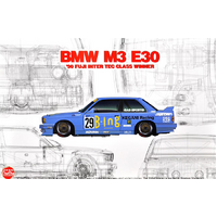 Nunu 1/24 BMW M3 E30 JTC '1990 InterTEC class winner Plastic Model Kit