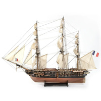 OcCre 1/90 Belle Poule Wooden Model Ship Kit
