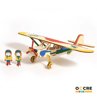 OcCre Fun Falcon Airplane Model Kit for Kids