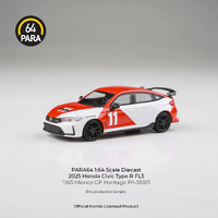 Para64 1/64 2025 Honda Civic Type R FL5 1965 Mexico GP Heritage LHD Diecast Model Car