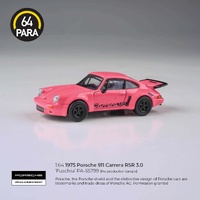 Para64 1/64 1974 Porsche 911 Carrera RSR 3.0 Fuschia LHD Diecast Model Car