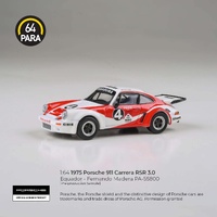 Para64 1/64 1976 Porsche 911 Carrera RSR 3.0 Equador - Fernando Madera LHD Diecast Model Car