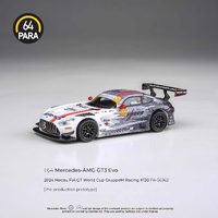 Para64 1/64 Mercedes-AMG GT3 2024 Macau FIA GT World Cup GruppeM Racing #130 P1 LHD Diecast Model Car