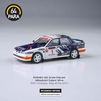 Para64 1/64 Mitsubishi Galant VR-4 1993 Indonesia Rally RHD Diecast Model Car