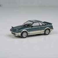 Para64 1/64 Toyota MR2 MK1 Green/Gold RHD Diecast Model Car