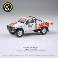 Para64 1/64 Toyota Hilux 1993 Roof of Africa Toyota Dealer Team RHD Diecast Model Car