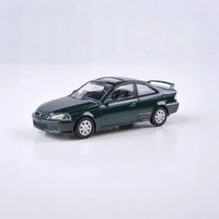 Para64 1/64 1999 Honda Civic EM1 Clover Green Pearl RHD Diecast Model Car