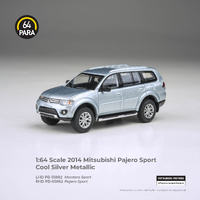 Para64 1/64 2014 Mitsubishi Pajero Sport Cool Silver Metallic