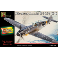 Pegasus 1/48 Messerschmitt Bf-109 G-6 Plastic Model Kit [8413]