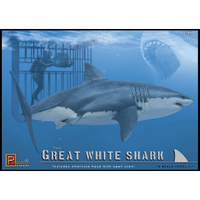 Pegasus 1/18 Great White Shark with Cage and Diver