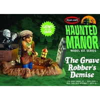Polar Lights 1/12 Haunted Manor: The Grave Robber's Demise Plastic Model Kit