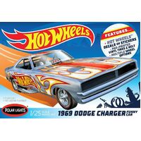 Polar Lights 1/25 1969 Dodge Charger Funny Car Hot Wheels Plastic Model Kit