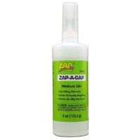 Zap-A-Gap CA+ Medium Cyanoacrylate (Green) 4oz/113.3g