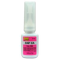 Zap-A-Gap CA Thin Cyanoacrylate (Pink) 1/4oz/7g