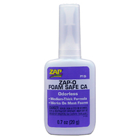 Zap-A-Gap Zap-O CA+ Odourless Foam Safe Cyanoacrylate  20g
