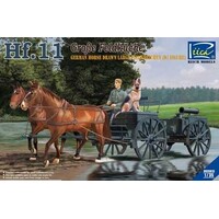 Riich Models 1/35 German Horses Drawn Large Field Kitchen Hf.11 Plastic Model Kit