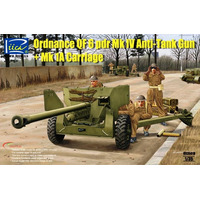 Riich Models 1/35 Ordnance QF 6-Pdr. Mk.IV Late War Infantry Anti-tank Gun (w/Metal barrel)