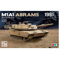 Ryefield 1/35 M1A1 abrams gulf war 1991 Plastic Model Kit