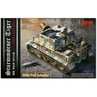 Ryefield 1/35 Sturmtiger w/full interior & workable track links Plastic Model Kit