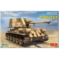 Ryefield 1/35 T-34/122 egyptian Plastic Model Kit
