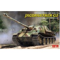 Ryefield 1/35 Jagdpanther G2 w/full interior &workable track links Plastic Model Kit