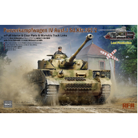 Ryefield Pz. Kpfw. IV Ausf. J Last Production w/full interior Plastic Model Kit
