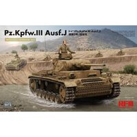 Ryefield 1/35 Pz. Kpfw. III Ausf. J w/full interior Plastic Model Kit