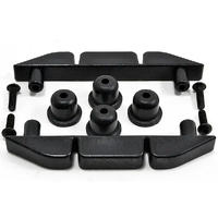 RPM Body Skid Rails for most 1:12 – 1:5 scale bodies - Black