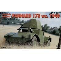 RPM 1/72 Armored car AMD Panhard 178 wz.1940 w/turret Renault Plastic Model Kit