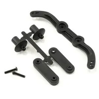 RPM Adjustable Height Body Mounts - Traxxas | Slash 4x4 | Black