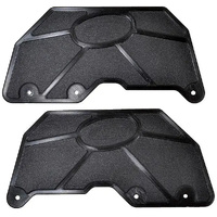 RPM Rear Mud Guards (fits RPM #80812 exclusively) - ARRMA | Kraton 8S / Outcast 8S  | Black