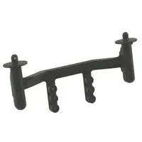 RPM Adjustable Rear Body Mounts & Posts - Traxxas | Slash 2wd / Nitro Slash | Black