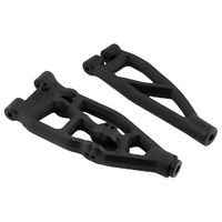 RPM Front Left Upper & Lower A-arms - ARRMA | most 6S vehicles (V5, EXB and older) | Black