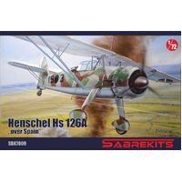 SabreKits 1/72 Hs 126 "Spain" Plastic Model Kit