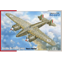Special Hobby 1/72 Breda Ba.88B Lince 'Duce's Bomber' Plastic Model Kit