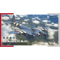 Special Hobby 1/72 DH. Mosquito PR Mk.XVI ‘Long-Range Reconnaissance  Plastic Model Kit *Aust Decals*