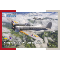 Special Hobby 1/72 Nakajima Ki-43-II Ko/Otsu Hayabusa 'Japan's allies' Plastic Model Kit