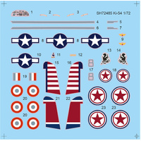 Special Hobby 1/72 Tachikawa Ki-54 Hickory ‘Captured and Post War Service’ Plastic Model Kit